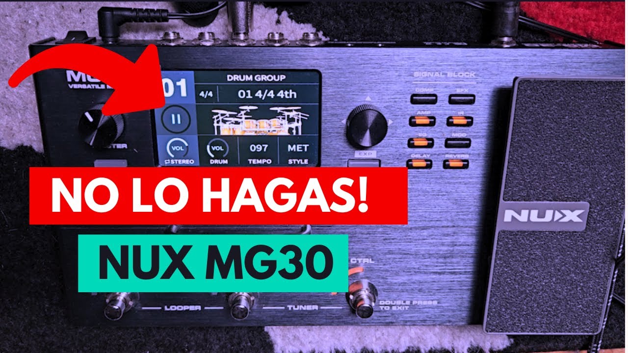 NUX MG30: ¿La Peor Elección? | (Comparación G1X Four) (Review, Unboxing, Demo)
