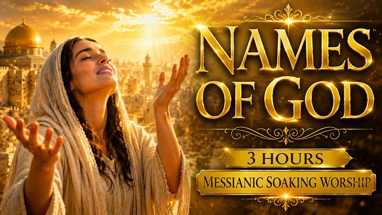 Names of God | 3 Hours of Messianic Soaking Worship Through the Names of God (Hebrew & English)