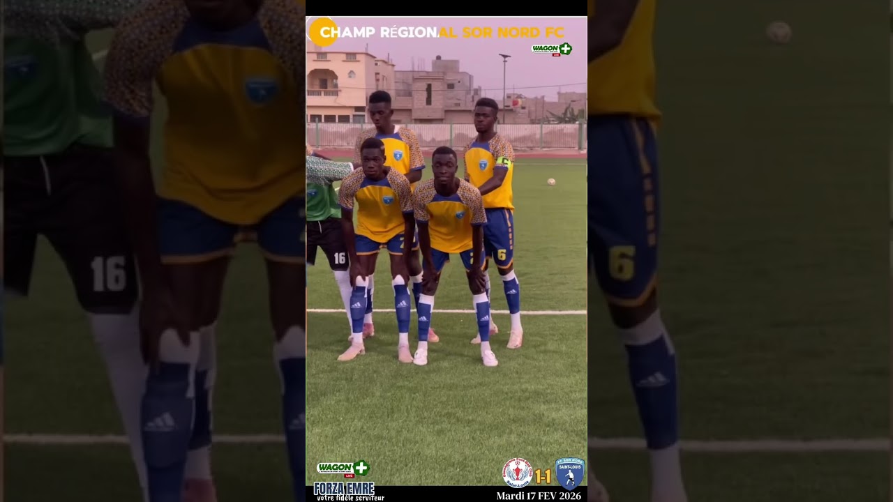 CHAMP RÉGIONAL DIAMAGUENE VS SOR NORD FC TEMPS FORTS 