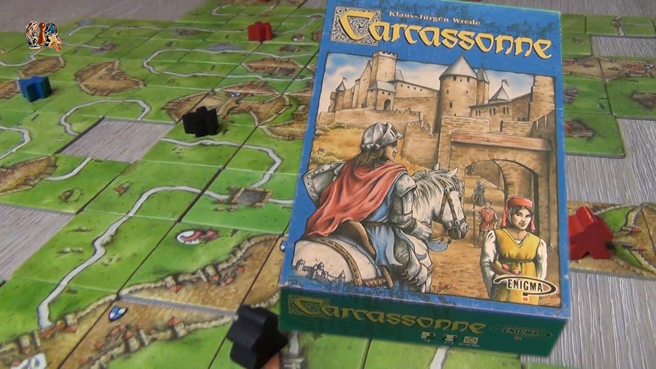 Carcasonne sådan spilles det