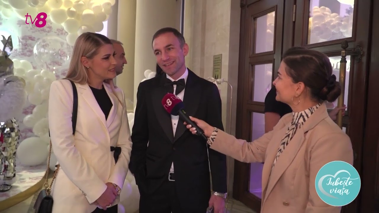 Angela și Corneliu Botgros au organizat o cumetrie ca-n povești pentru fiica lor, micuța Camelia