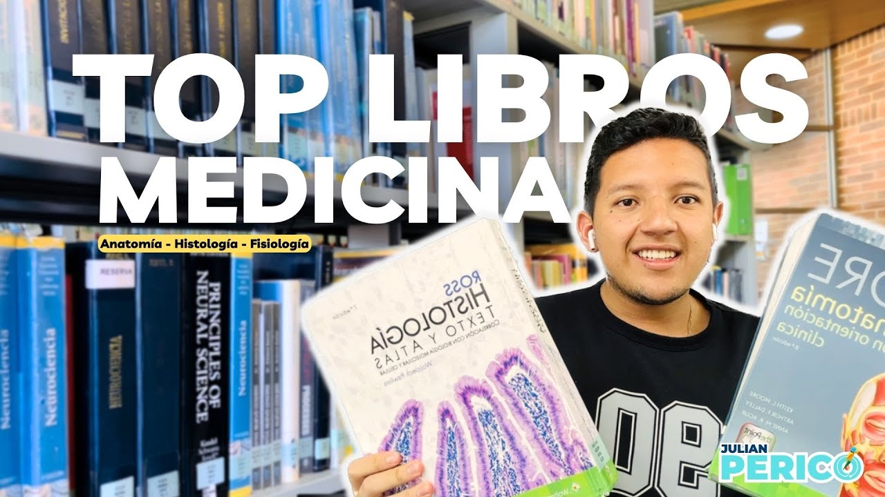 QUE LIBROS RECOMIENDO PARA ESTUDIAR MEDICINA| Parte 1