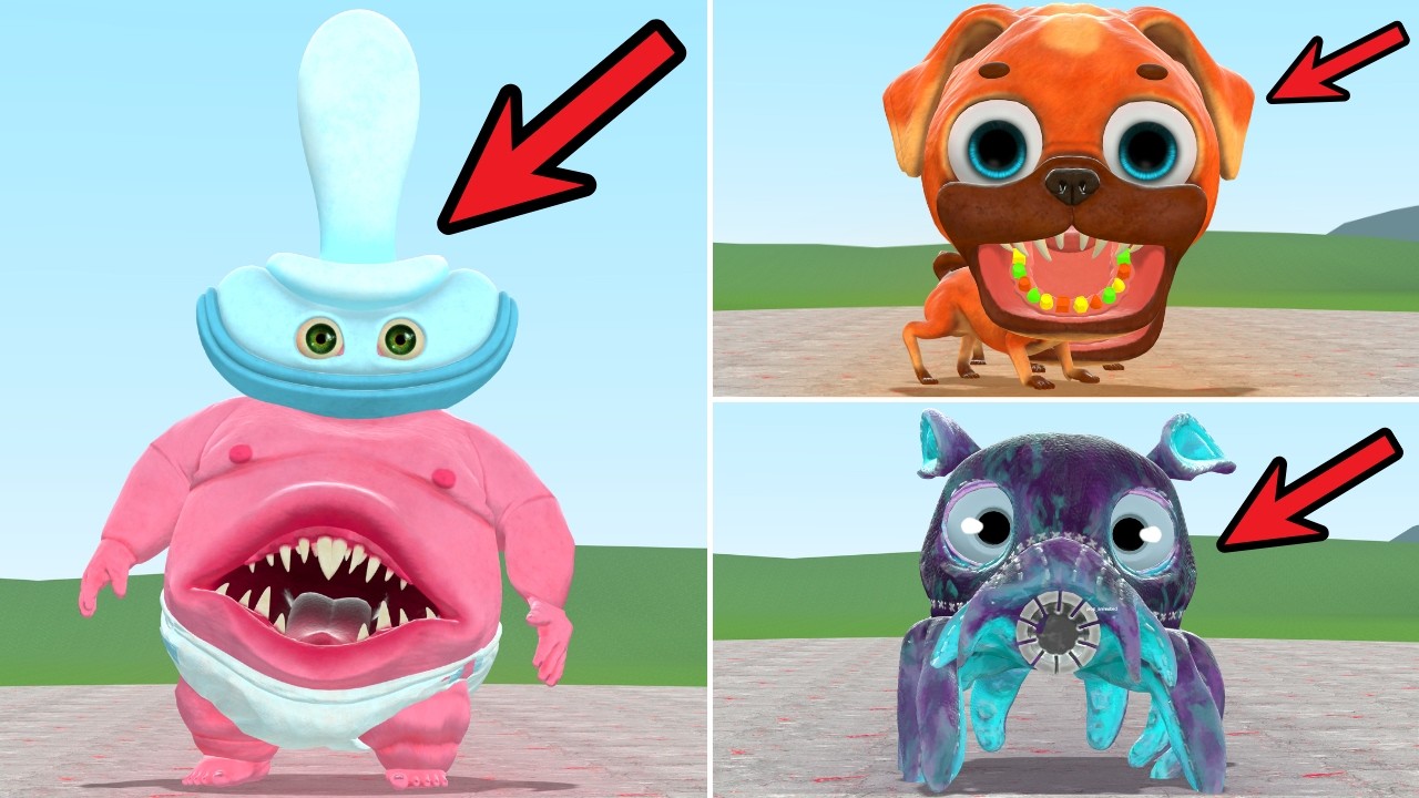 I FOUND DARK PALS: THE 1ST FLOOR MONSTERS In Garry's Mod