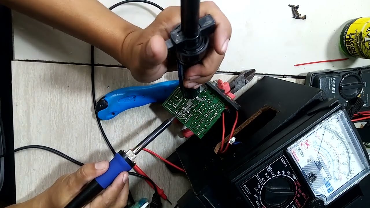 HOW TO REPAIR CREATIVE MF0410 SUBWOOFER SOUND DISTORTED HUMMING