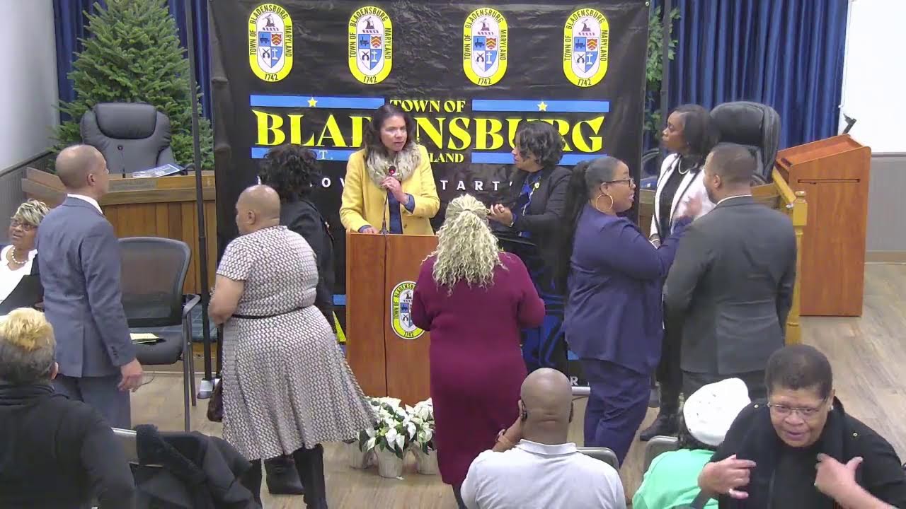 Town of Bladensburg Swearing-in Ceremony 2025