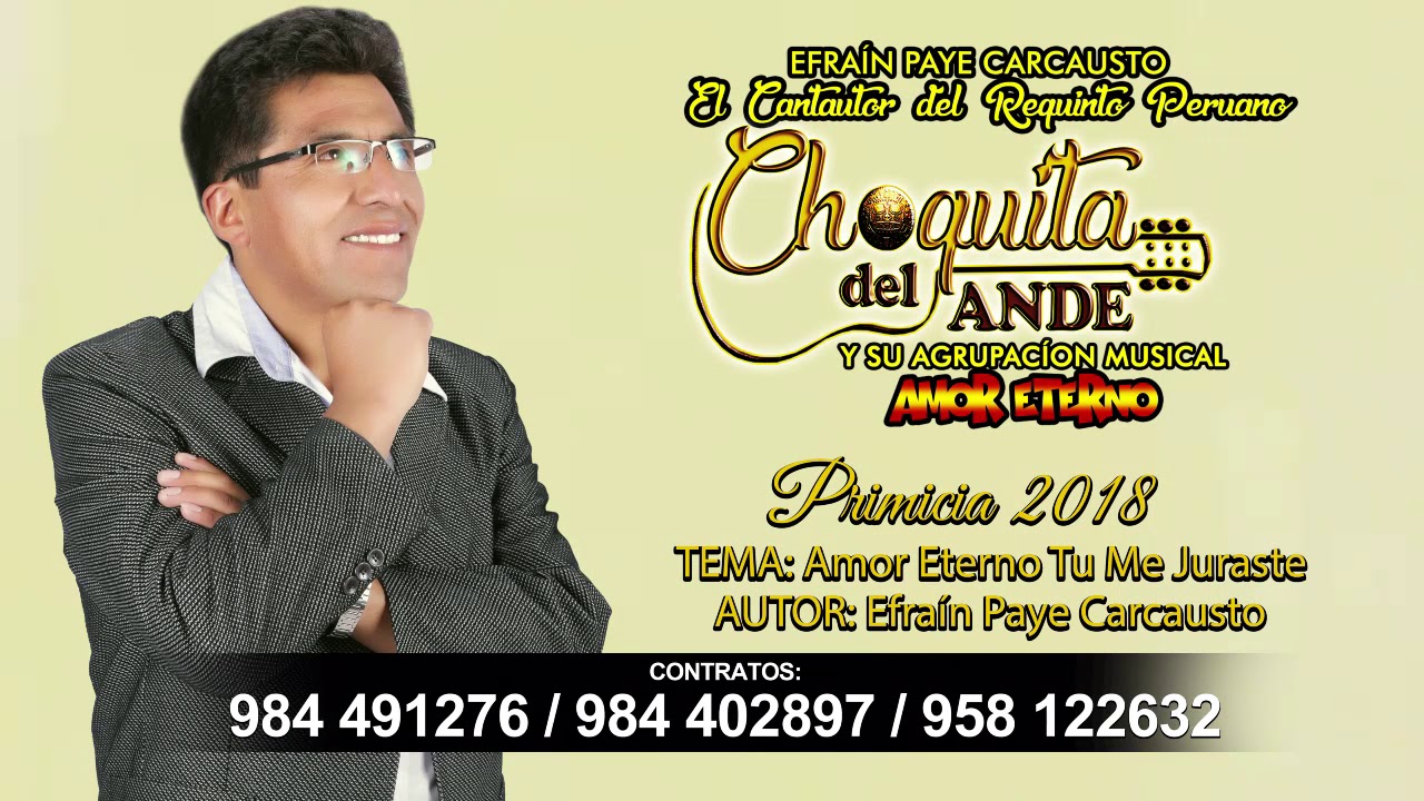 CHOQUITA DEL ANDE - amor eterno tu me juraste