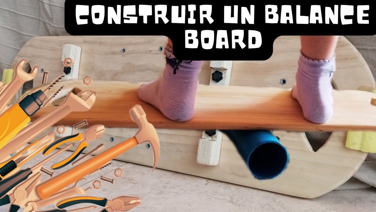 ¡Aprende a Construir un Balance Board ¡AJUSTABLE! 💯