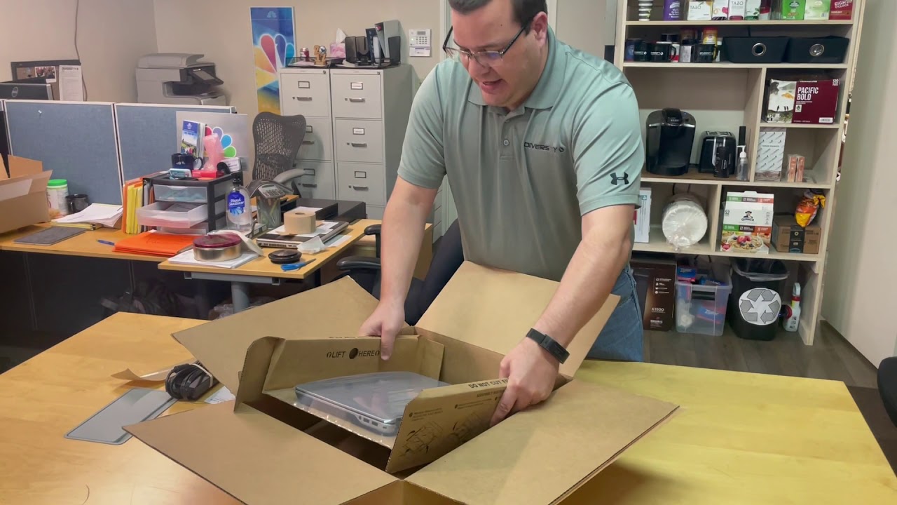 Laptop Retention Box