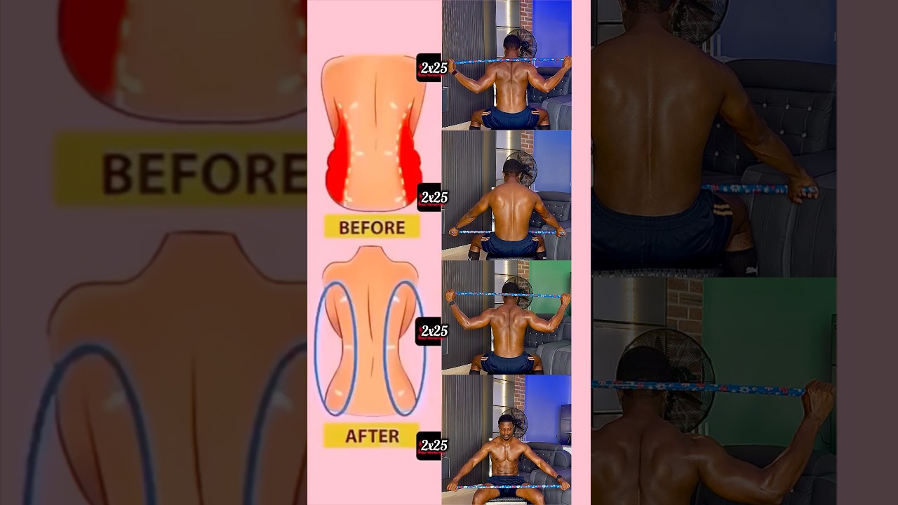 Get Rid Of Arm Fat, Back Fat and Bra Bulge At Home: No Equipment  
