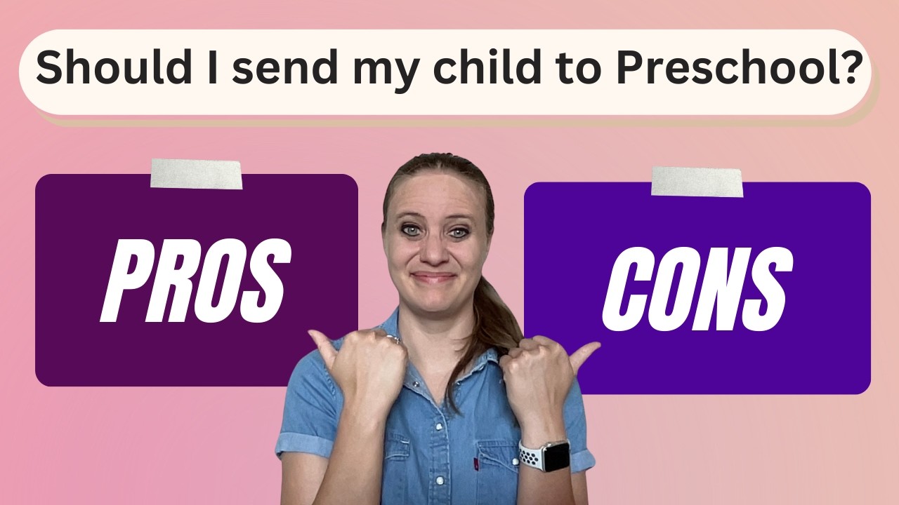 12 PROS and CONS of Sending Your Child to Preschool!