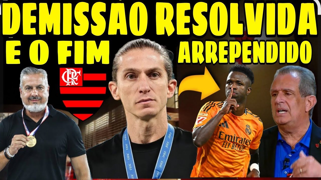 ACABOU! DEMISSÃO DO FELIPE LUÍS É RESOLVIDA! FUTURO DO TREINADOR É DEFINIDO!