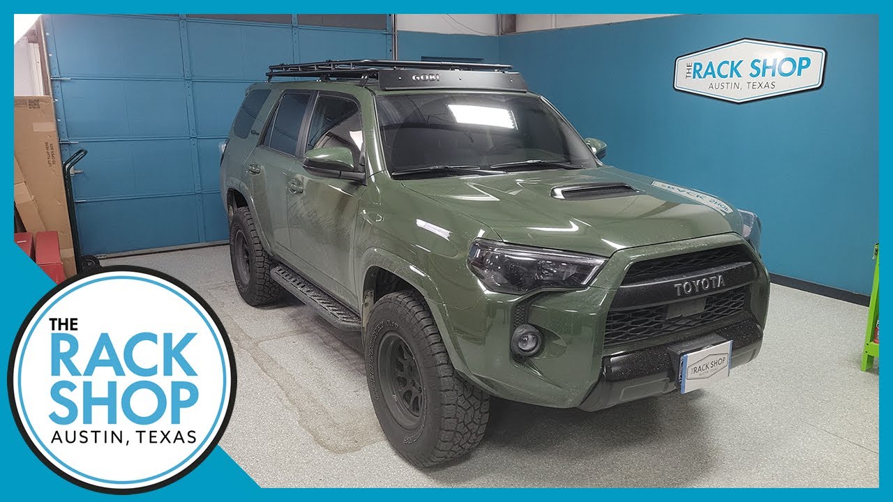 2010-2024 Toyota 4Runner 5th GEN Gobi Stealth No-Rise Roof Rack | The Rack Shop - Austin, TX