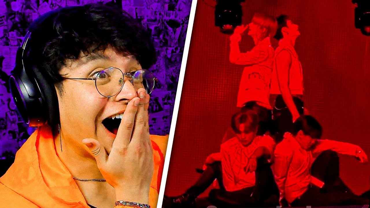 Stray Kids - Red Lights | Maniac 2nd World Tour | OT8 | reacción