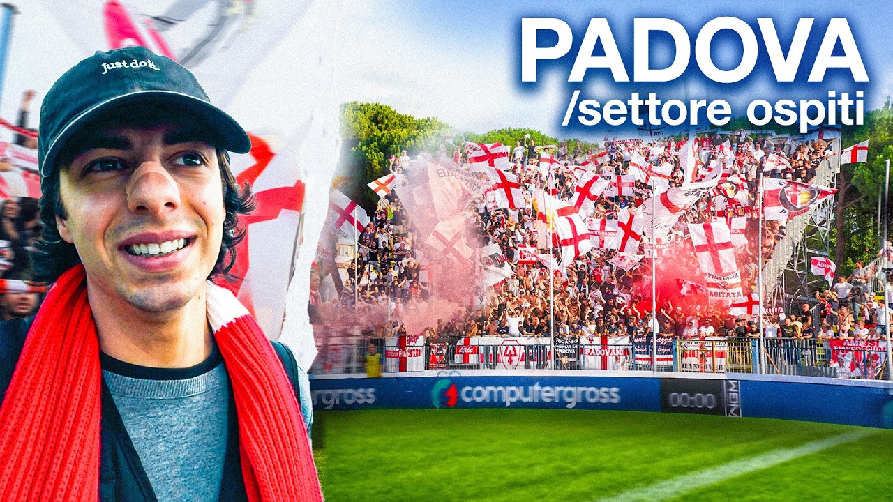 IN TRASFERTA CON LA TIFOSERIA CHE NON HA UNA CURVA (Ultras Padova)