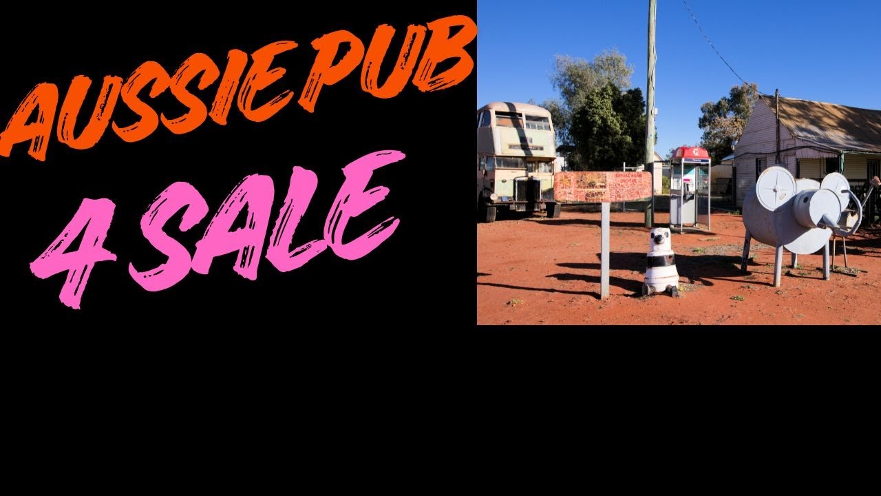 OUTBACK PUB FOR SALE,  A STOP ON A CARAVAN JOURNEY.