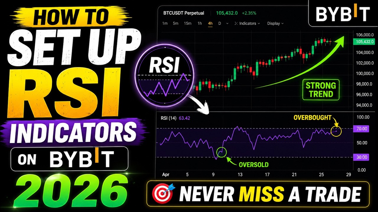 Как настроить индикатор RSI на Bybit в 2026 году | Лучшие настройки RSI для торговли криптовалютой
