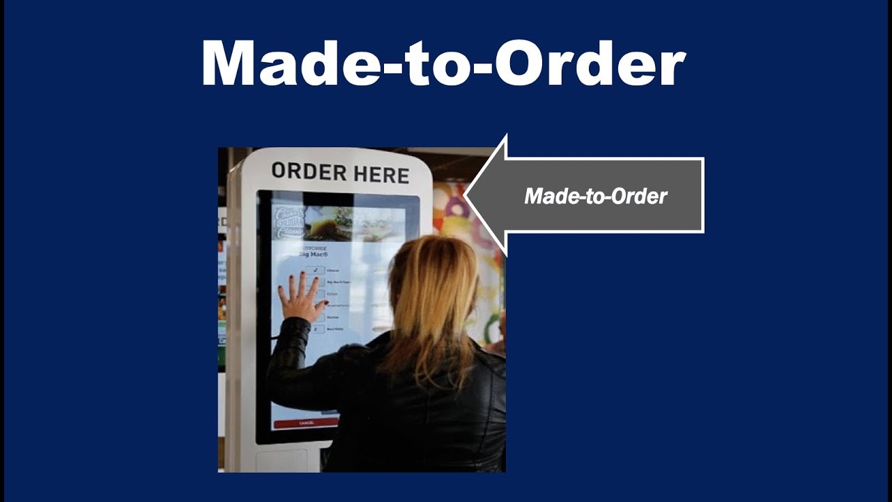 What is Made-to-Order?