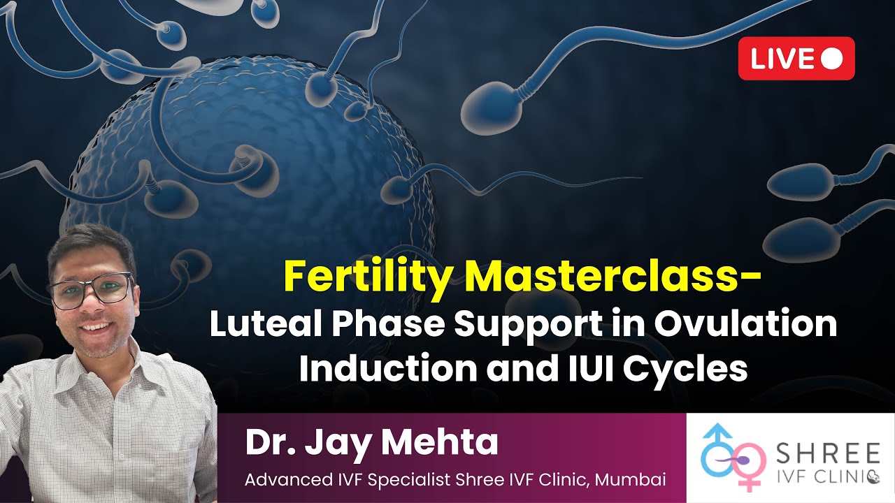 Fertility Masterclass 8 - Luteal Phase Support | Ovulation Induction and IUI Cycles