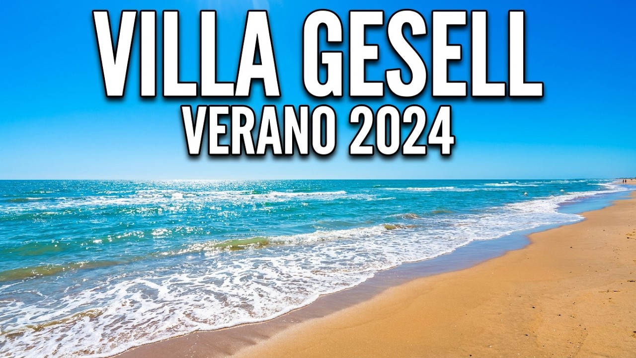 #001 Verano en  Villa Gesell: Temporada 2024 Par 1