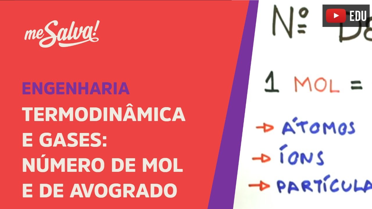 Me Salva! CDG02 - Número de Mol e de Avogadro - Termodinâmica e Gases