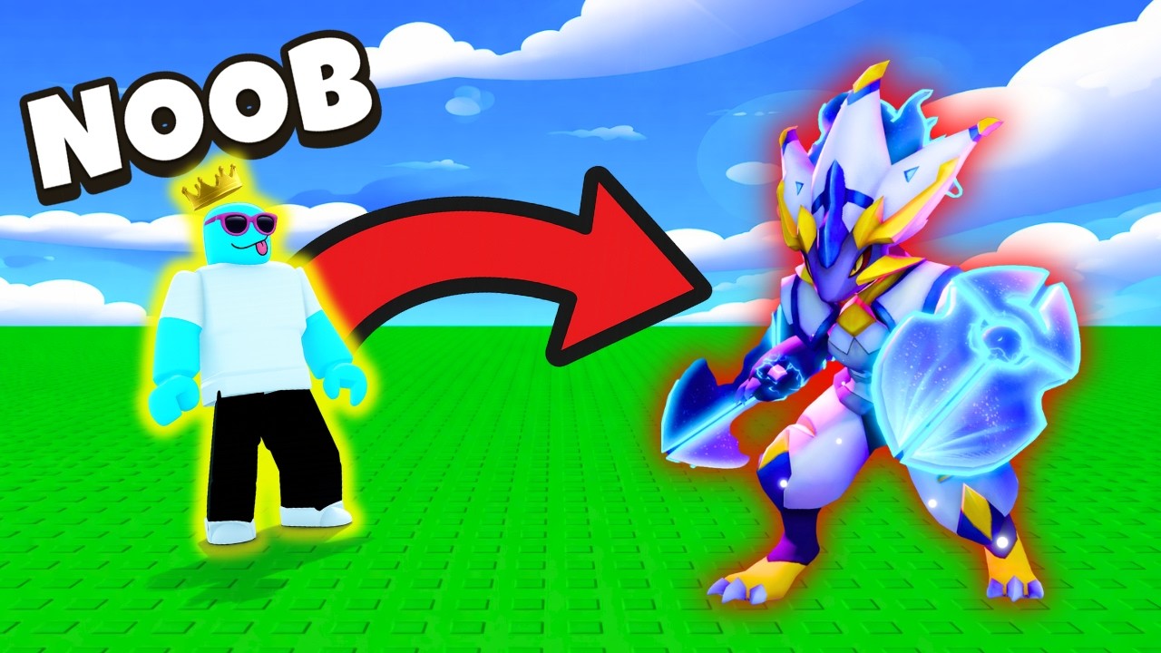 going NOOB to PRO in Evomon on Roblox!