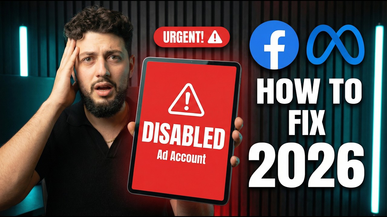 Meta Ad Account Disabled? This Is How You Fix It in 2026 (Step-By-Step)