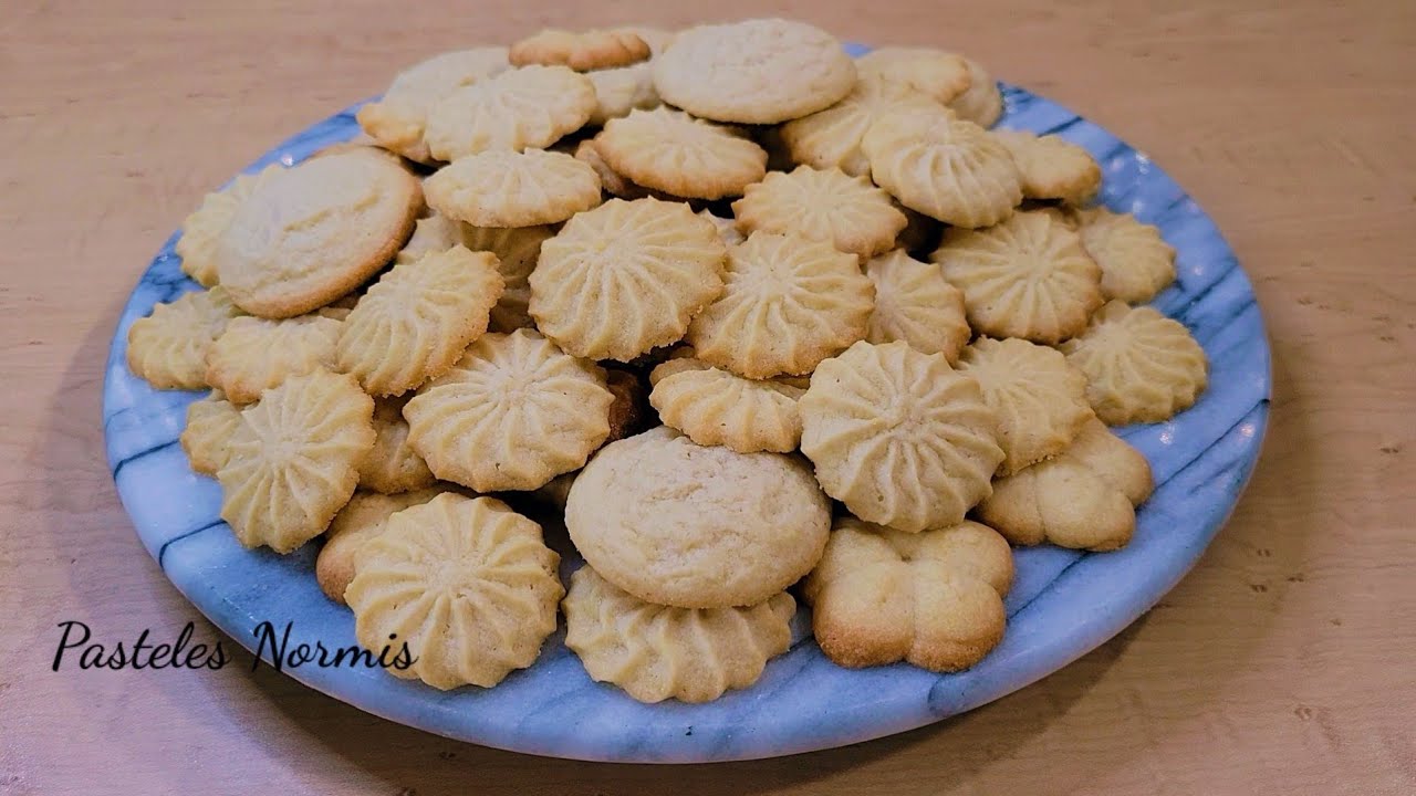GALLETAS DE MANTEQUILLA/ receta super facil y riquismas!!