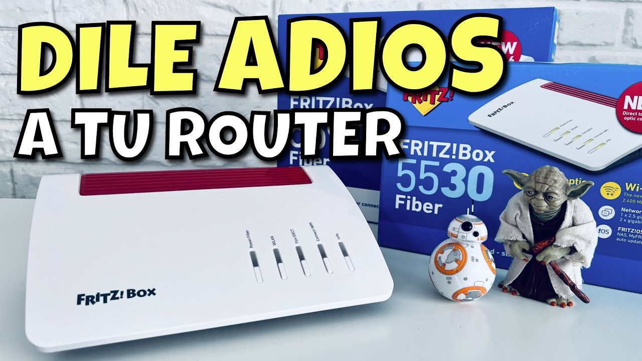 Manda el ROUTER de FIBRA de tu OPERADORA al cajón | Review Fritz!Box 5590/5530