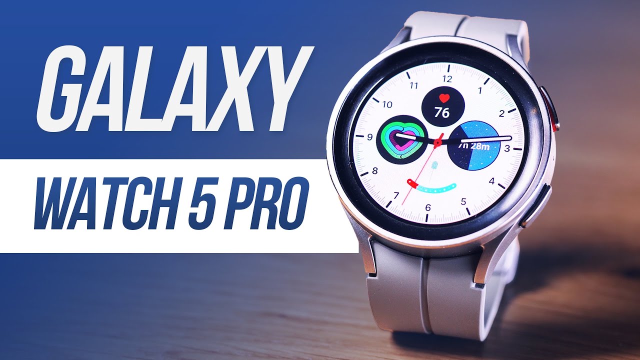 Galaxy Watch 5 Pro: Prémiové hodinky pro Android? (Recenze)