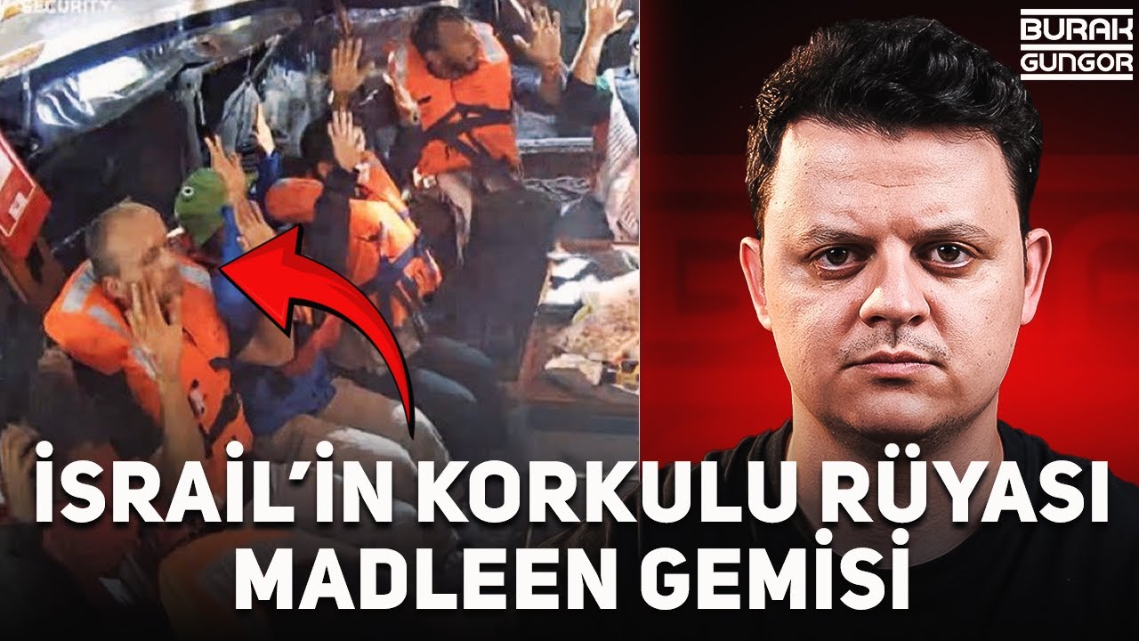 İsrail'in Korkulu Rüyası Madleen Gemisi - İsrail Gemiyi Bastı!