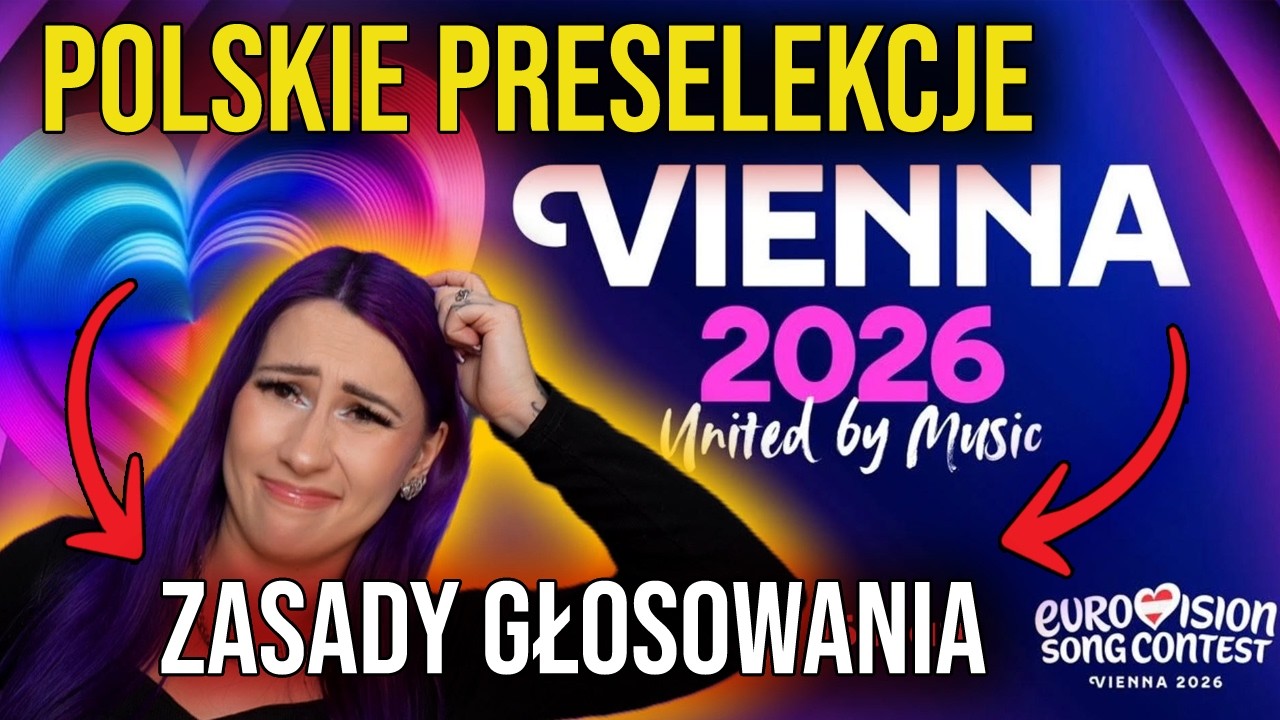 NOWE ZASADY GŁOSOWANIA na POLSKICH PRESELEKCJACH Konkursu Piosenki EUROWIZJA 2026