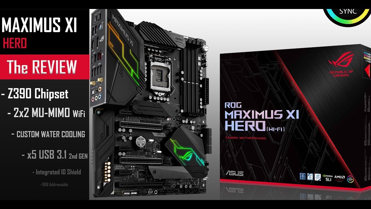 ROG MAXIMUS XI HERO Wifi : a perfect board?