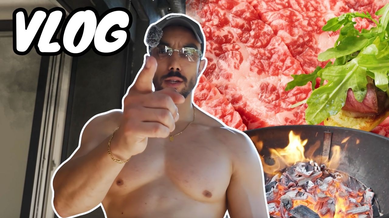 A Day in the Life of a Modern Influencer: Train, Shop, Grill