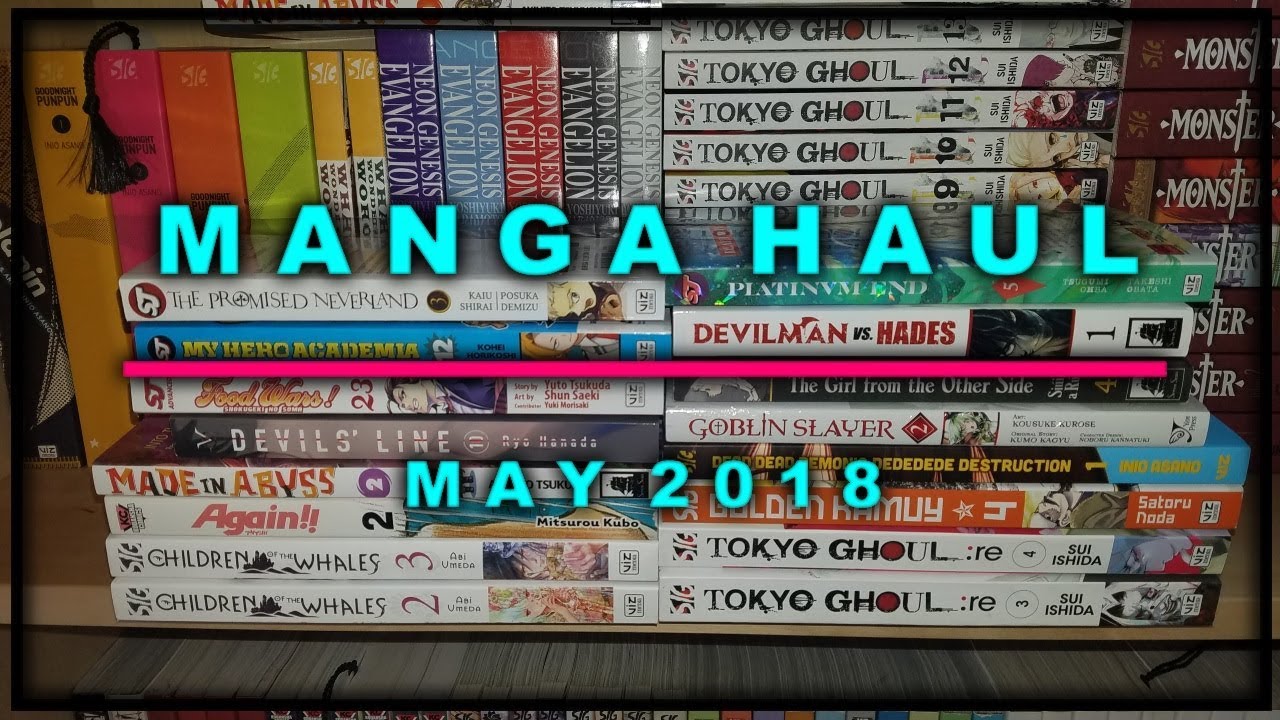 Manga Haul :: May 2018 | Sustain the Industry