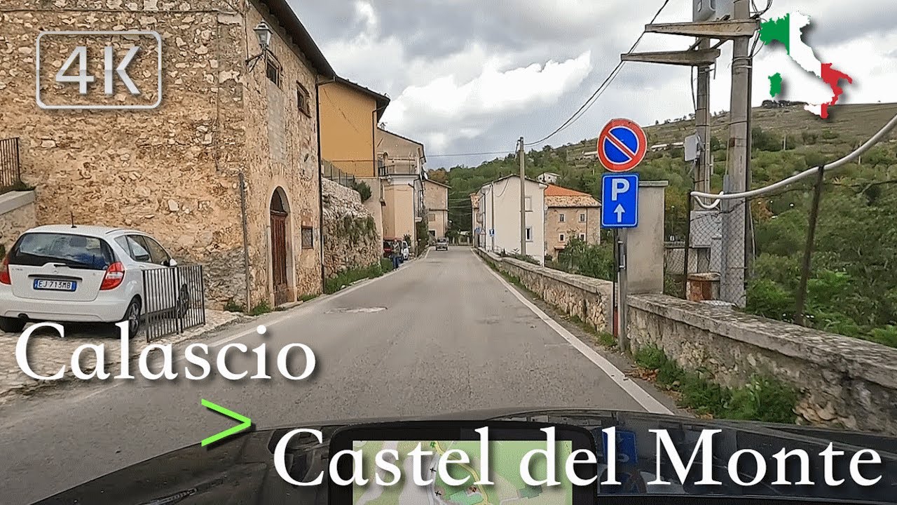 Scenic Drive (Abruzzo), Italy [Calascio ⩾ Castel del Monte] September | ☁️