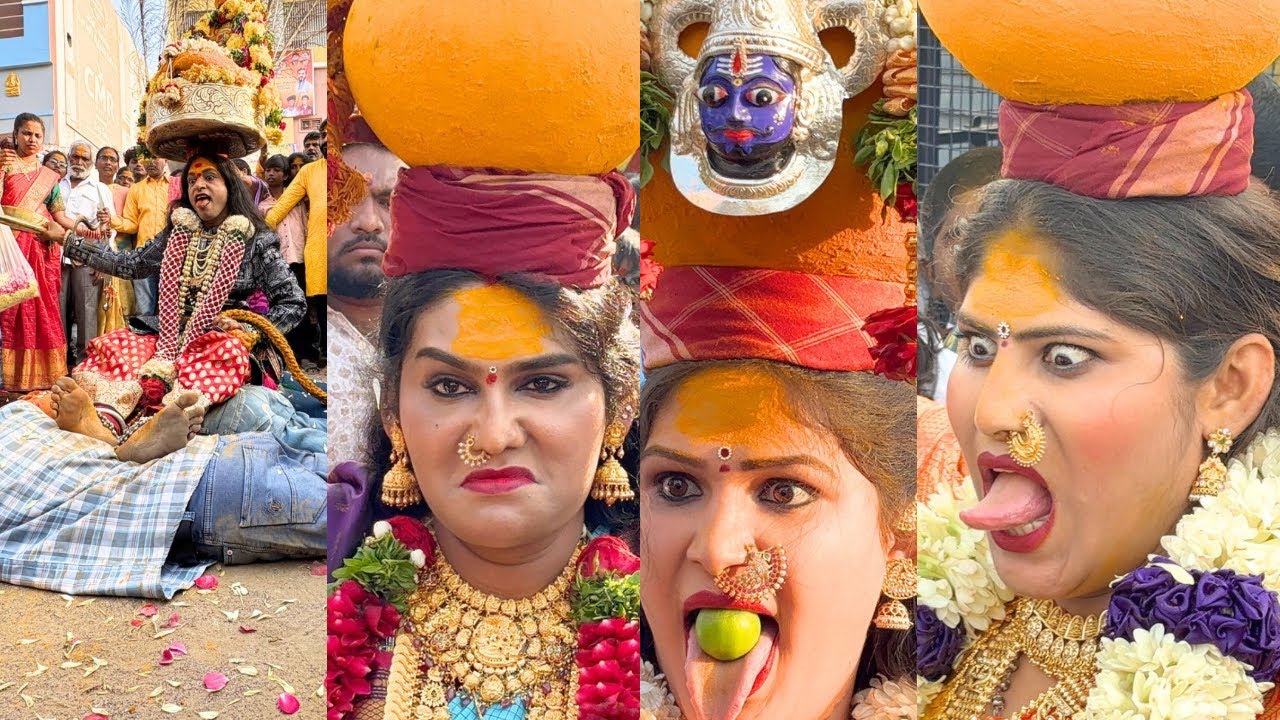 #Komuravelli Mallanna Jathara 2025 || Jogini Shyamala Jogini Nisha Kranthi Jogini Avika Rakesh Bonam