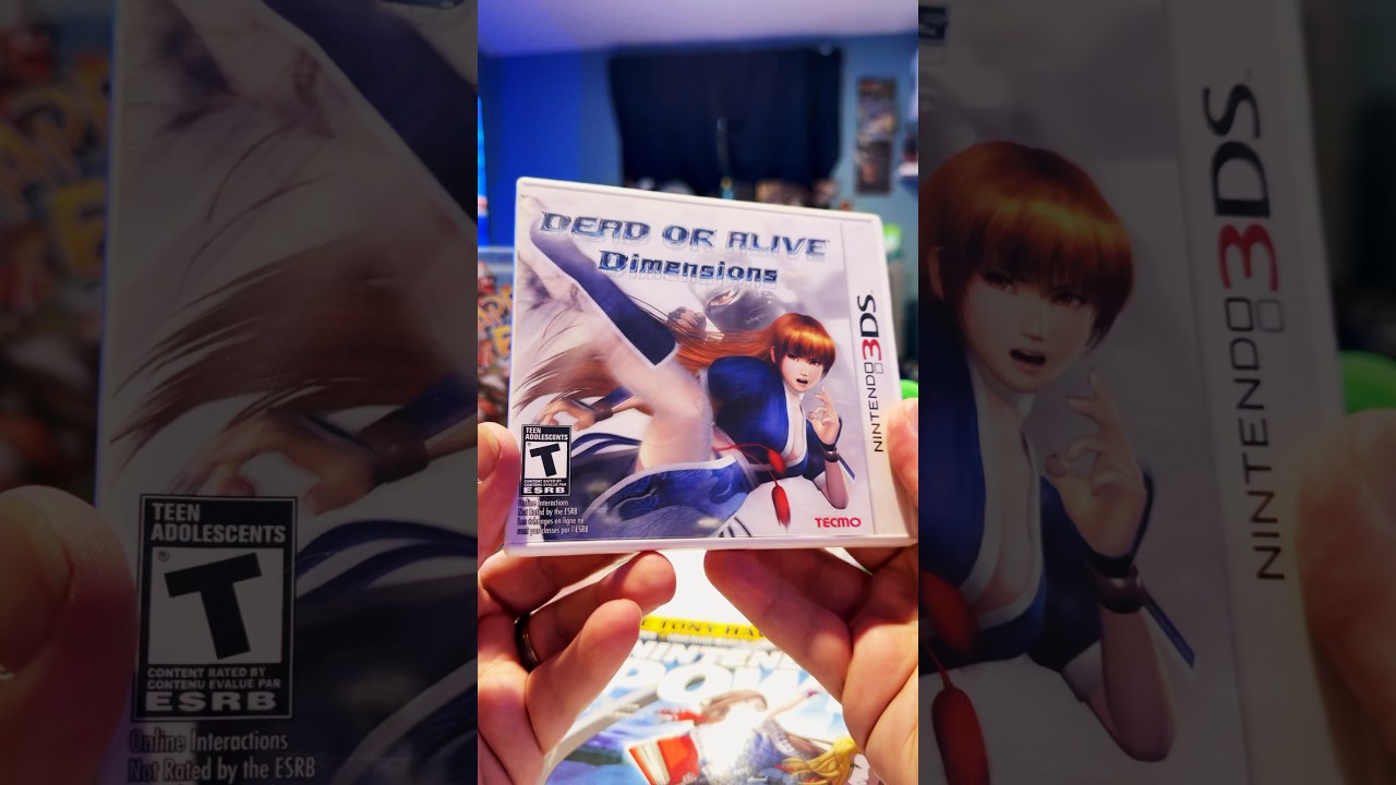 Completing Dead or Alive Dimensions on Nintendo 3DS #gamecollecting #nintendo3ds #3ds #deadoralive
