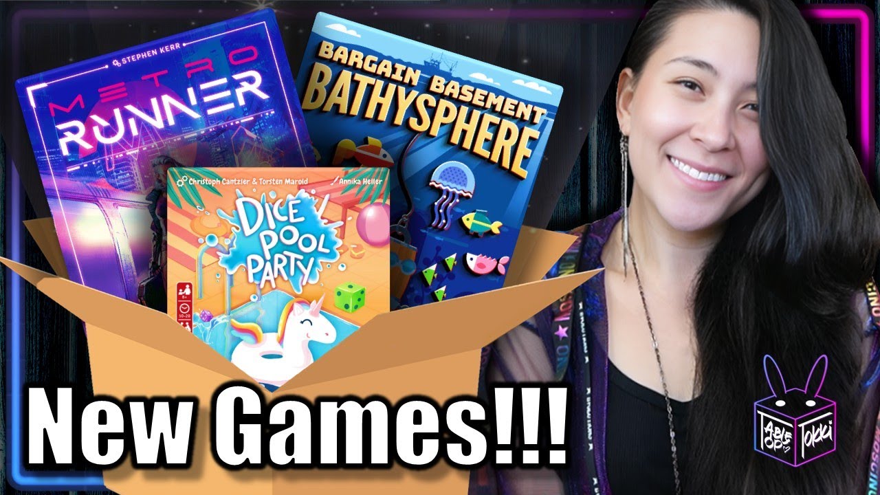 Eclectic Board Game Haul! ✨ | Board Game Unboxing📦
