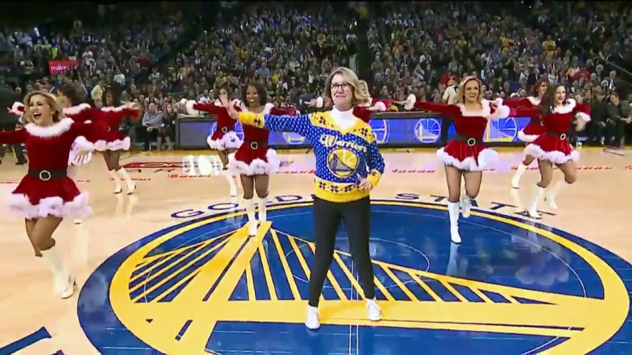 Mom Who Hilariously Danced At Warriors Game Performs With Team's Dancers