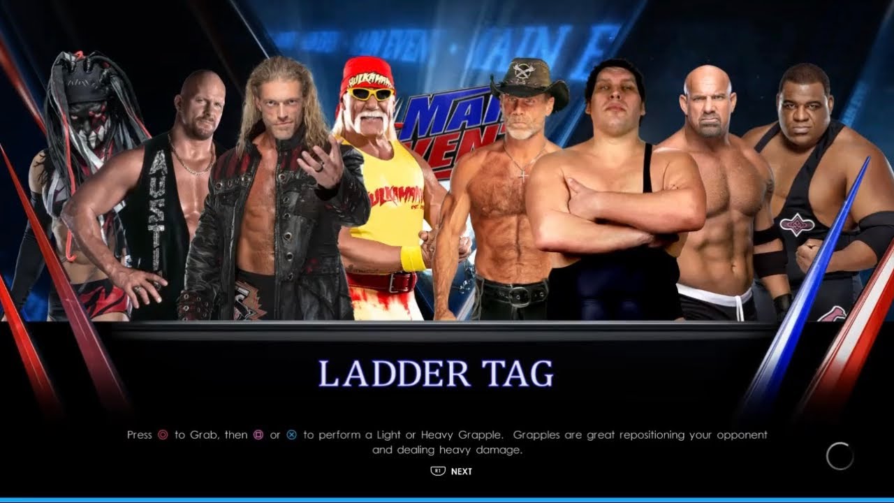 WWE WRESTLING (LADDER TAG)🤼‍♂️.