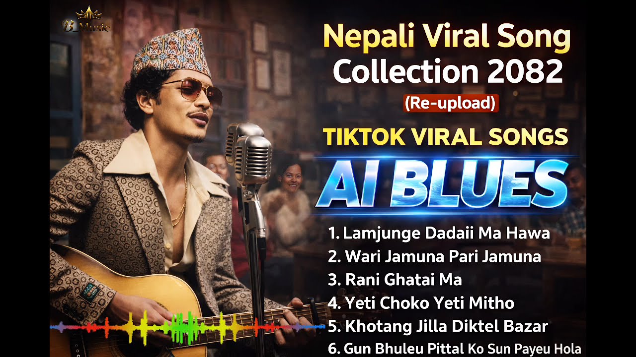 Nepali Viral Song Collection 2082 (Re-upload) | AI Blues Mashup | TikTok Trending Songs 