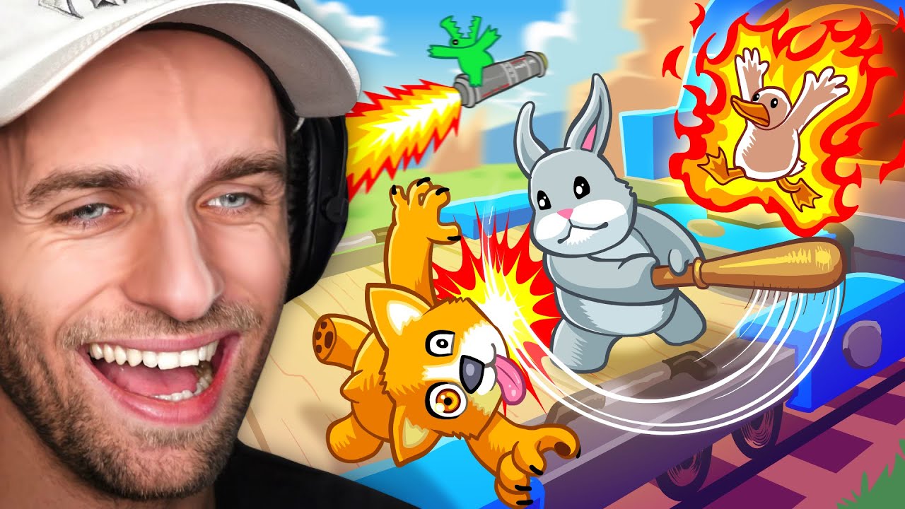 Ce jeu est MIEUX que Gang Beasts 😍 (Party Animals)