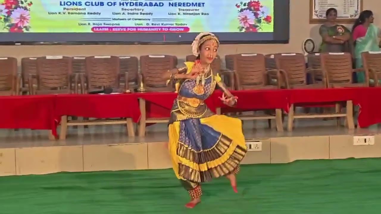  Moksha Sree disciples Guru Smt.Madhavi Sharma@ Lions International, CIA Hall.Cherlapally, 8-2-2026.