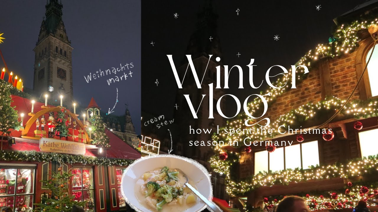\ vlog / 🎄ドイツで過ごすクリスマスシーズン❄️クリスマスマーケット🎅🤍海外生活