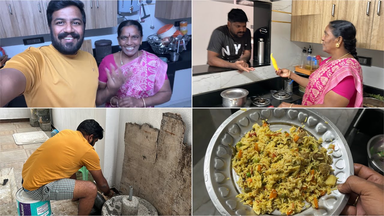 அம்மாவால பேத்திய பிரிஞ்சு இருக்கவே முடியல போல எப்பவும் பேத்தியை பத்தியே பேசிட்டு இருக்காங்க😍