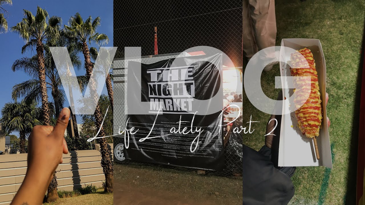 LIFE LATELY PART 2 : I Voted!! | The Bedfordview Night Market | Getting My Hair And Nails Done