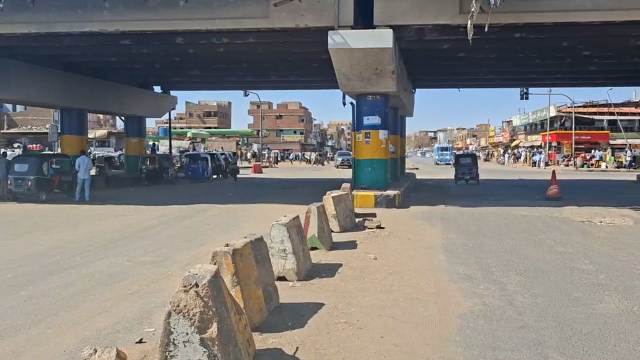 شاهد منطقة السوق المركزي بالخرطوم عقب نقل مواقف المواصالات