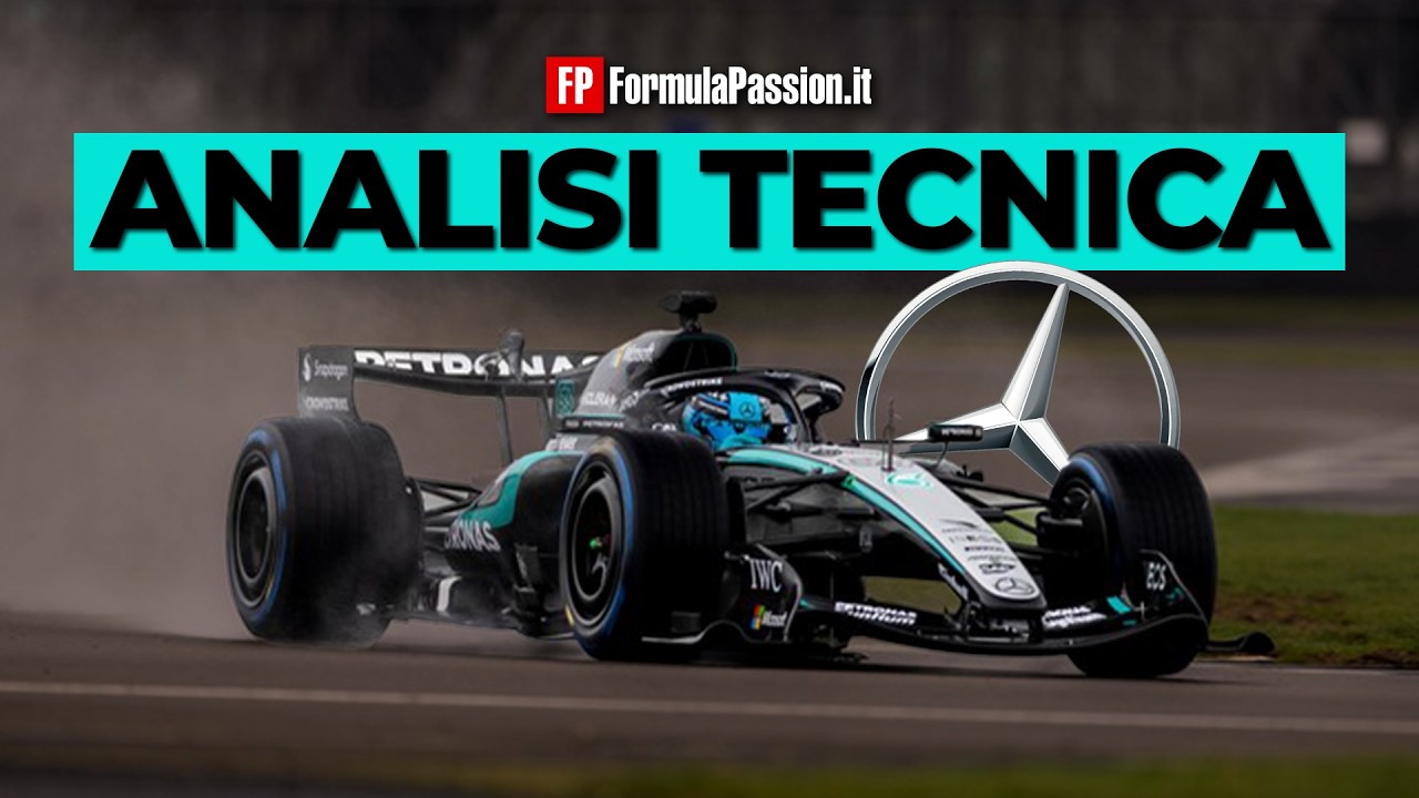 MERCEDES F1 W17: L'ANALISI TECNICA