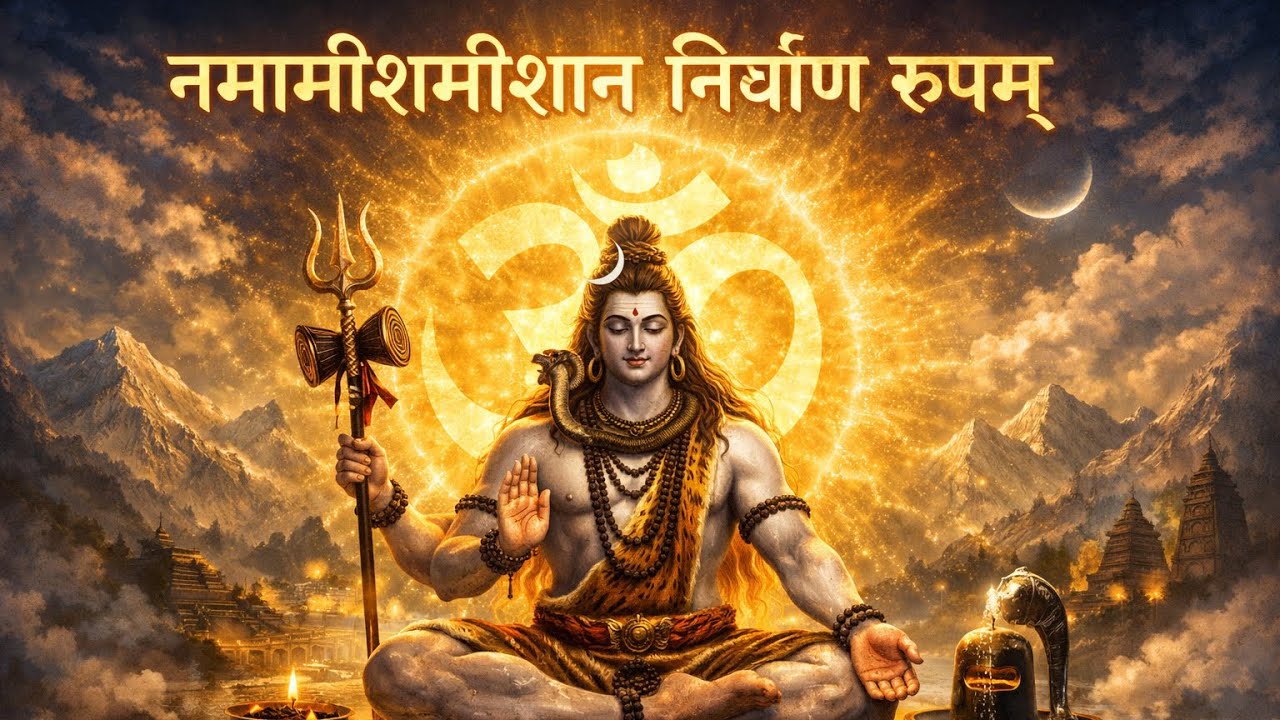 🔱 श्री रुद्राष्टकम: 21 दिनों का महा-संकल्प | नमामीशमीशान निर्वाण रूपम् | जीवन बदलने वाली शिव स्तुति 