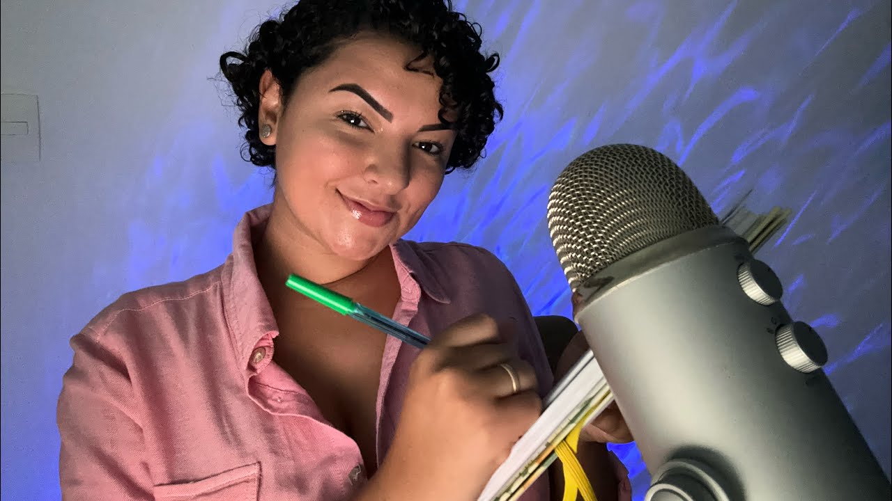 ASMR: PRIMEIRA CONSULTA COM A SUA PSICÓLOGA 